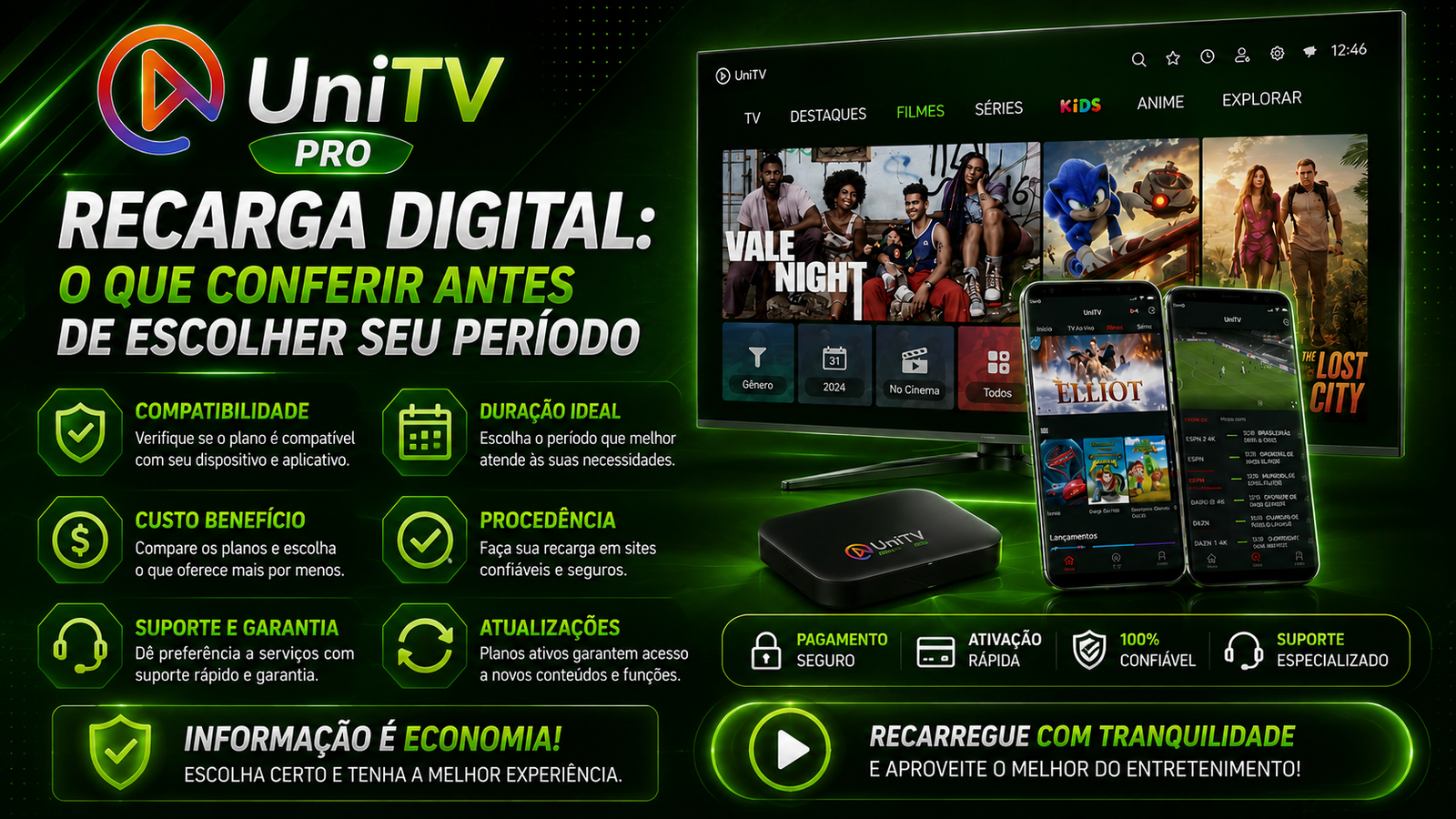 Recarga digital: o que conferir antes de escolher seu período